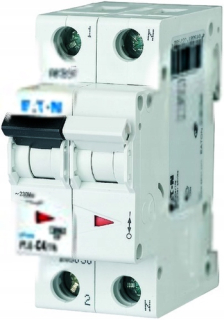Eaton Overcurrent Switch 6KA PL6-C4/1N