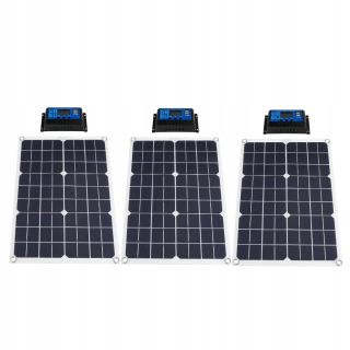 Flexibilný solárny panel 3x20w 10a 12v 24v
