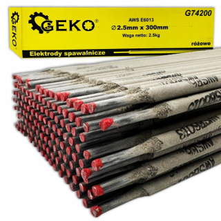 Rutinné elektródy MMA 2,5 mmx300 mm ružové 2,5 kg