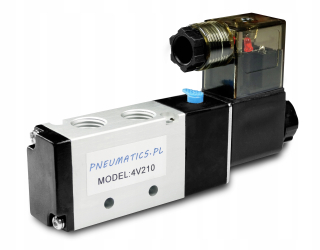 Valcový solenoidný ventil 5/2 4V210 1/4 230V 12V 24V