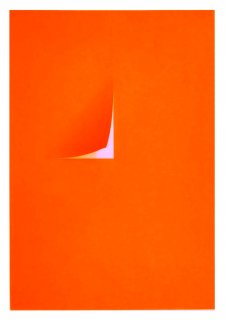 Samolepiace print etikety - A4 105x148 mm Oranžové štítky - 100 listov