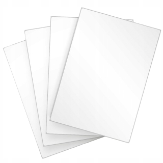 Samolepiace print etikety - Biele štítky A4 210x297, 100 listov, QCT