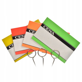Etiketovacie kliešte - Univerzálne laminátové štítky + vysoké podpätky