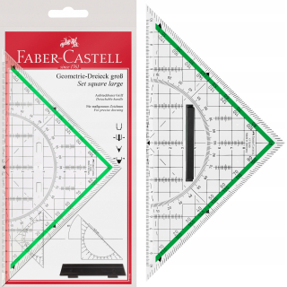 Faber-Castell Geometric Triangle ECierka 4in1
