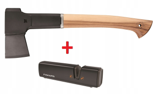 Sekera - FISKARS 1052276 Tesárska sekera N10 + brúska!