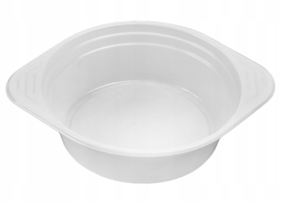 Jednorázové taniere, misky - Misky misky hlboké dosky 500 ml 100 pcs