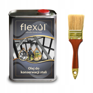 Olej na údržbu prírodnej ocele Flexol