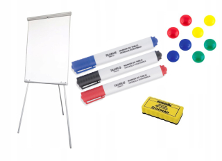 Magnetická tabuľa - Flipchart magnetická doska Tabuľka 90x60 zadarmo