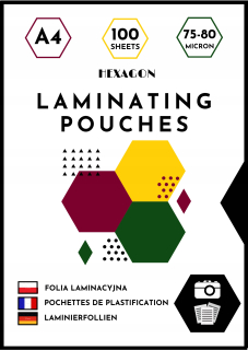 Laminačná laminačná fólia A4 75-80MIC 100SZ