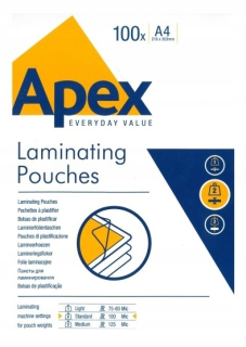 Apex A4 100 miminačná laminačná laminačná fólia na lamináciu