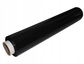 Stretch fólia - Roztiahnite čiernu fóliu 3,0 kg veľa krytskej fólie