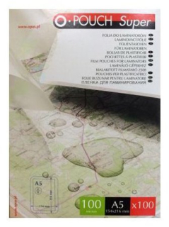 Fólie na laminovanie 100 MIC A5 - 100 ks.