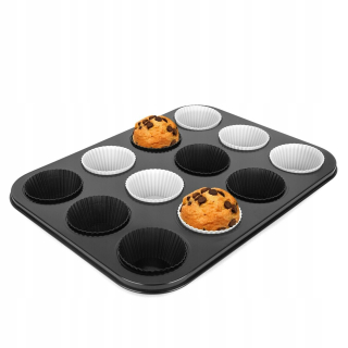 Silikónové formy pre muffiny blacha 13el Tadar
