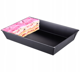 Formový list fakturovaný na cesto 36 x 24,5 čierna