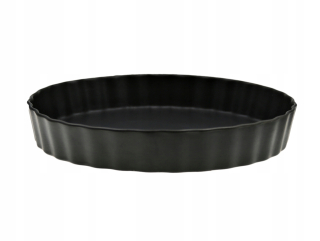 TART CÍN keramický 25,5 cm ČIERNA