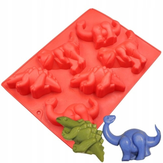 Silikónový tvar pre muffin muffin dinosaurus