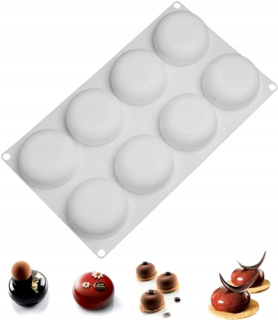 Silikónová forma Bulle Hemispheres Mini porcie 8x
