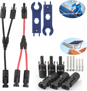 Fotovoltaický konektor MMF+FFM Typ y Panel Connector