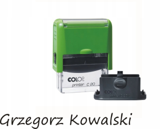 Kancelárska pečiatka - Faximile - pečiatka s rukou písaným podpisom