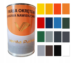 Farba - Anti -korozívne farby lodí 1 l farieb