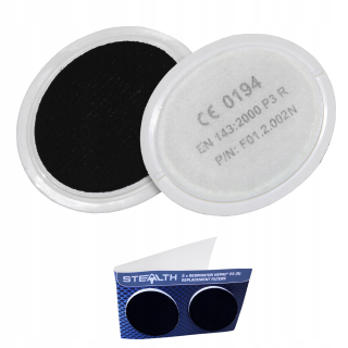 Zváracia maska - Uhoľné filtre pre polovičnú masku Stealth P3 Hepac set
