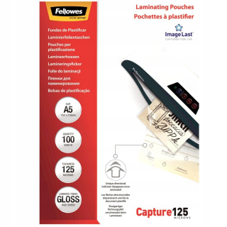 Fellowes A4 216x303 125 Mic Lamination Foil