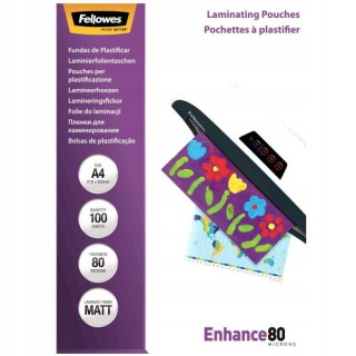 Fellowes Fellowes Film Mattle A4 80 Mic
