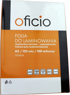 Laminačná fólia na laminovanie A5 125 Micha