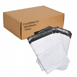 Plastové obálky - Fooopaki Folopian Courier, B4 260x350 100sz