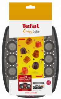 Silikónová forma mini muffiny 18 Tefal Crispybake