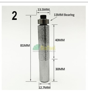 Cutter Diamond pre mramorovú žulu 13,5 mm 12,7 n2