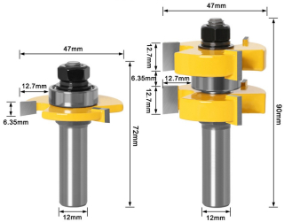 Keramická sklenená vŕtačka 6x75 mm Stalco perfektné