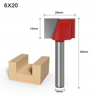 Rezačka na plánovanie dreva 20 mm stonka 6 mm nová