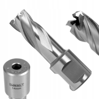 Vrták, zahlbovák - Trepanation Cutter 14mm Weldon 19 mm dewalt DT8400