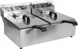 Fritéza - Electric Fryer 2x6L 6KW 230V Yato YG-04622
