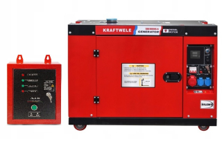 Elektrocentrála - Generátor generátora 18kVA 3F 400V ATS