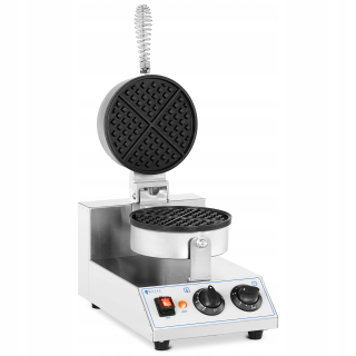 Vafľovač - Vaflovač - okrúhly - 1300 W