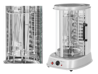 Profesionálny gril - Vertikálny gril kebab rotopen 3in1 1800W fv