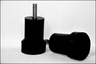 Gum -harness, dvojstupňová noha -gwint m12