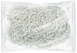 Gumky - Recepty gumy 1 kg silnú veľkosť 60 mm biela ekologická