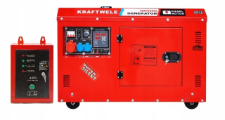 Elektrocentrála - Generátor generátora 16kVA 3F 400V ATS