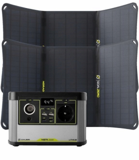Gól nula Yeti 200 x so solárnym panelom 2x nomad 20
