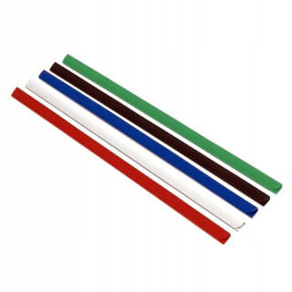 Štandardné stojanové stojany 75 15 mm biele 50 ks argo