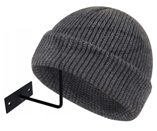Hook Black Hat Hanger klobúky pre steny