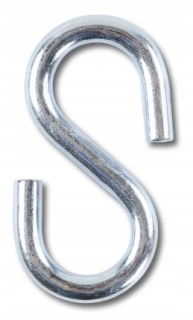 Galvanizovaný háčik typu S R.4x35 100 ks