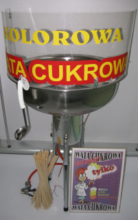 Stroj na cukrovú vatu - Hit stroj na cukrovinky, cukrovinky z vaty, popcorn