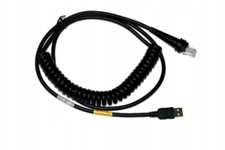 Čítačka kódov - Honeywell USB-Cable, stočený, 3 m, čierny