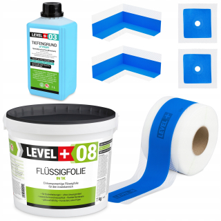 Izolácia - Hydroizolačná fóliová fólia set 7 kg pásky 5 m
