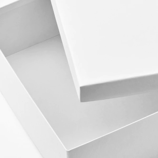 Ikea Tjena Box s bielym krytom 25x35x10