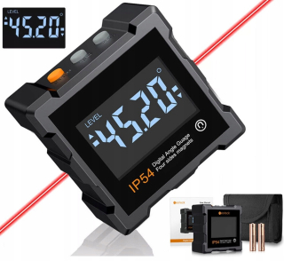 Uhlomer - Elektronický inklinometer meter uhla 360